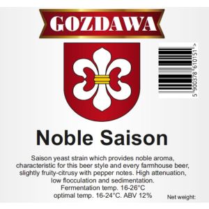 Drożdże górnej fermentacji Gozdawa NOBLE SAISON